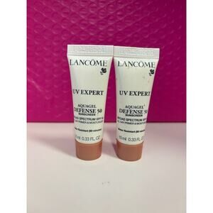 2x Lancôme UV Expert Aquagel defense 50 Sunscreen bundle
